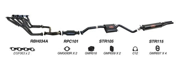 Redback Exhaust System for Holden Commodore (04/1995 - 1997), Calais (04/1995 - 09/1997) - Brixton 4x4 - Buy Online Now!
